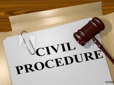 Procedures for Resolution of Civil Matters Under the Civil Proceeding Code 2015